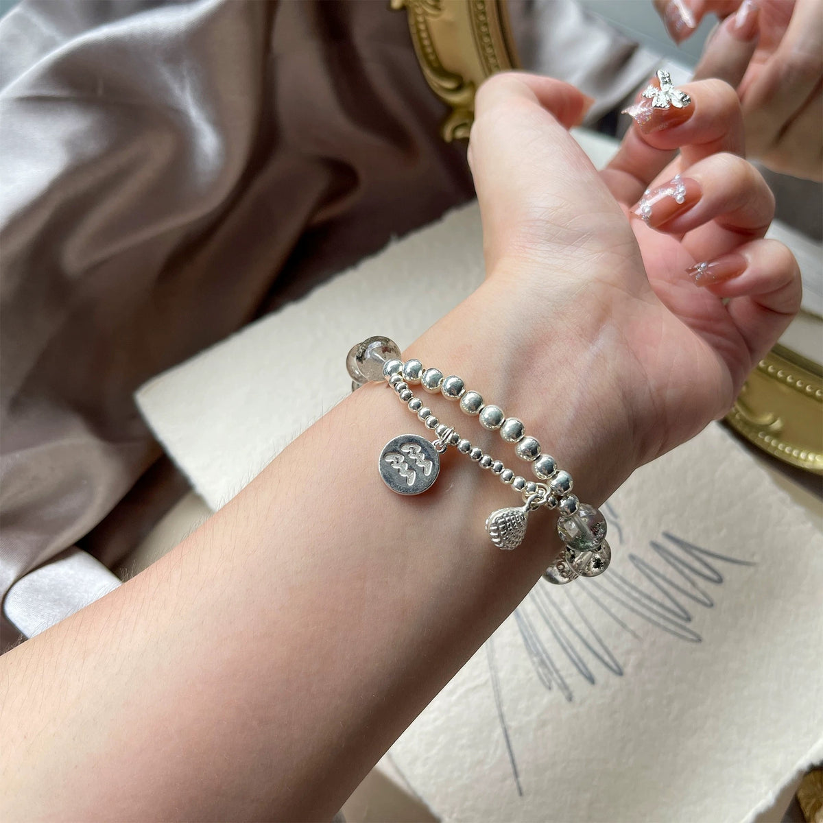 Natural Natural Crystal Bracelet