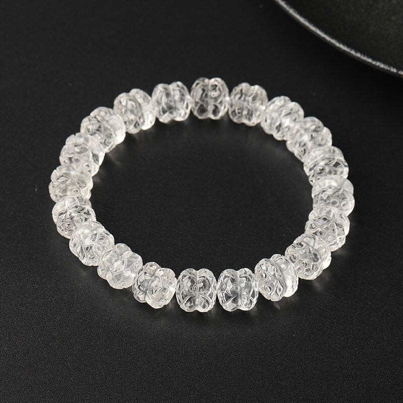 Clear Quartz Crystal Bracelet