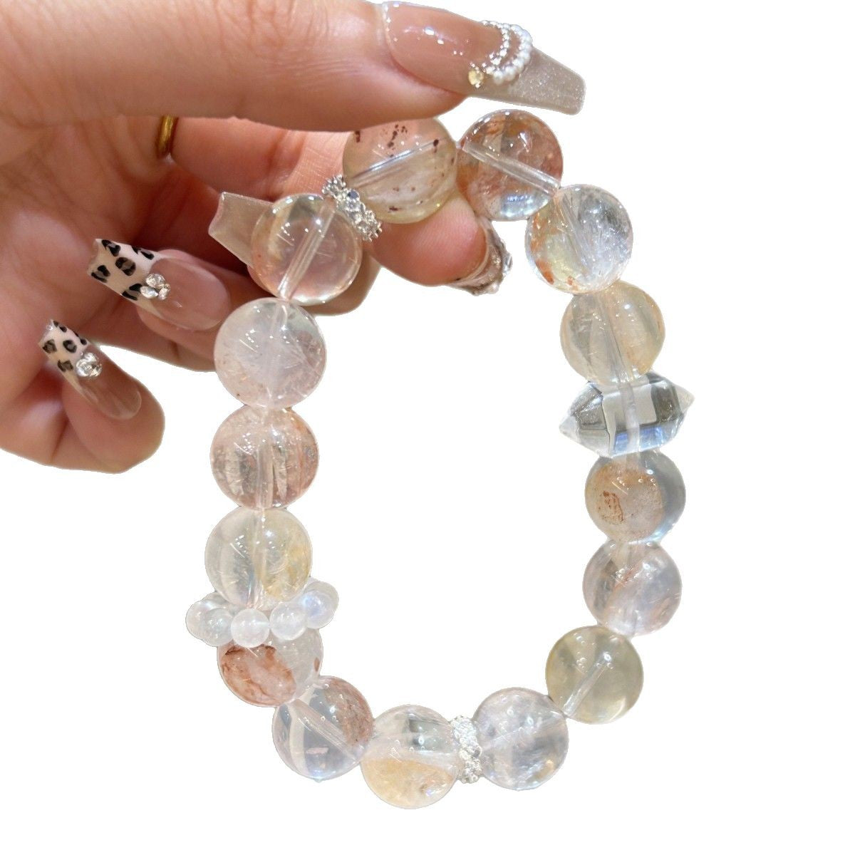 Clear Quartz Crystal Bracelet