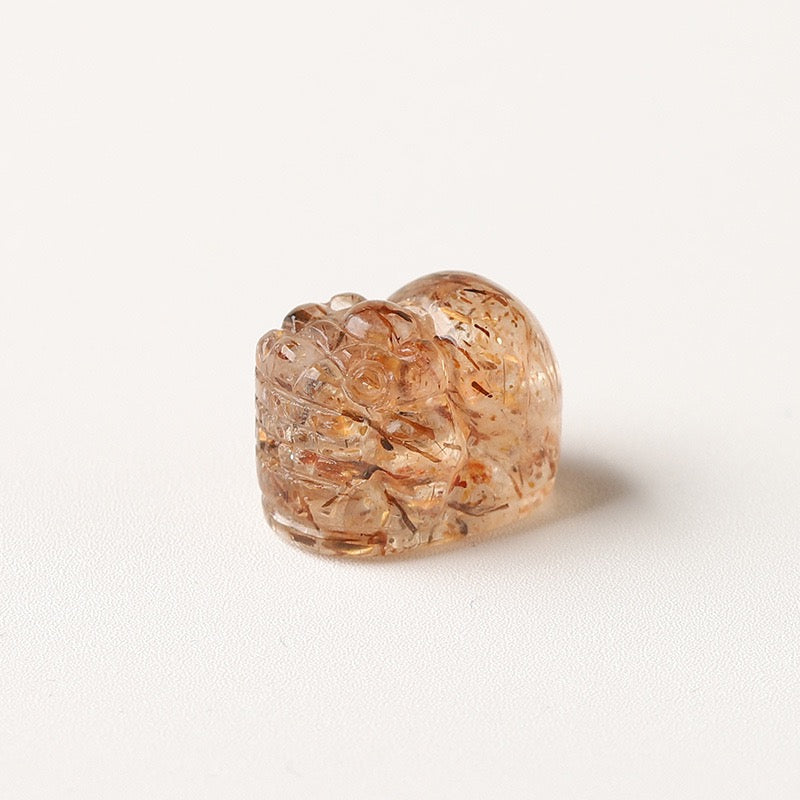 Crystal Single Crystal Bead with Customizable & Pixiu