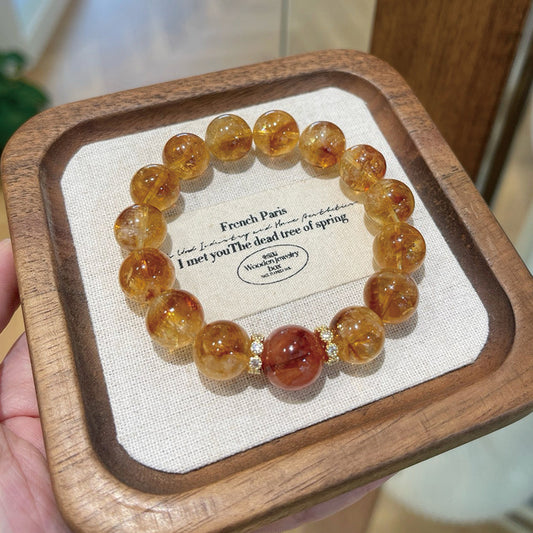 Natural Crystal Crystal Bracelet · S028