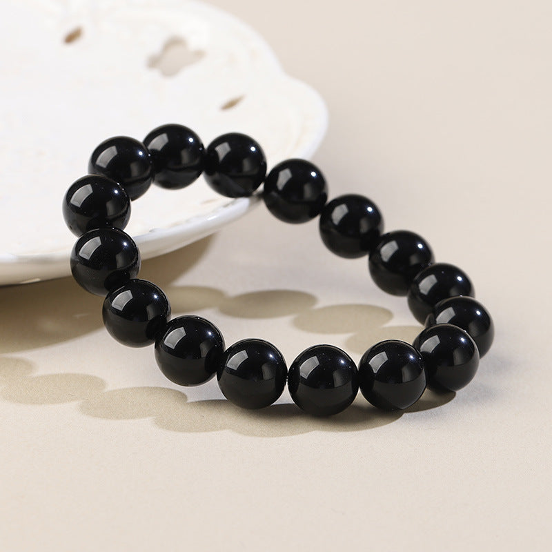 Obsidian Crystal Bracelet with Couple