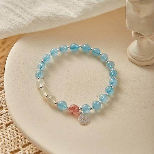 Natural Crystal Crystal Bracelet with Couple · S040