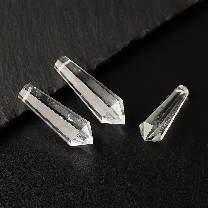 Natural Crystal Single Crystal Bead with Couple · X001