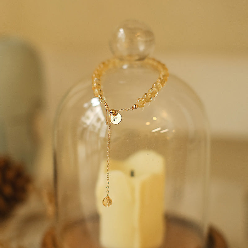Citrine Crystal Bracelet