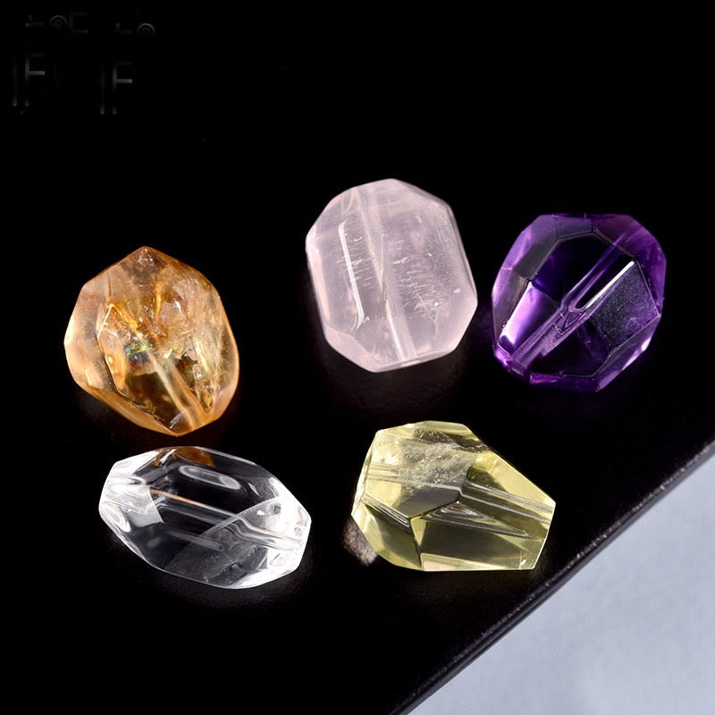 Crystal Single Crystal Bead with Customizable