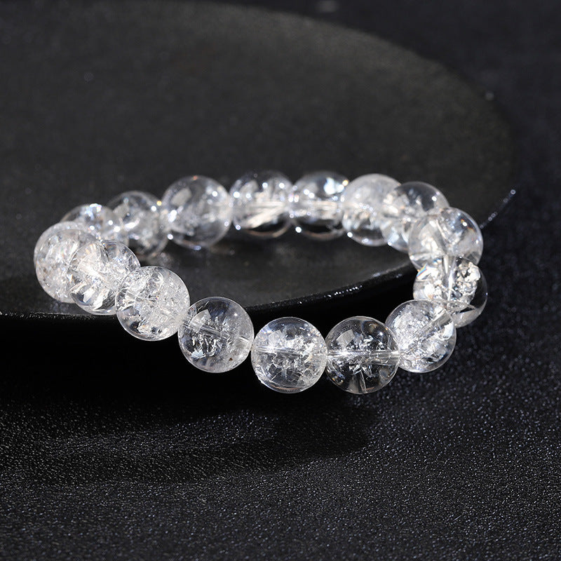 Clear Quartz Crystal Bracelet with Couple