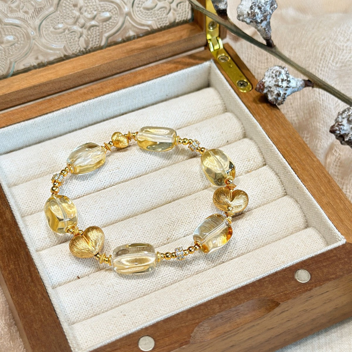 Citrine Crystal Bracelet