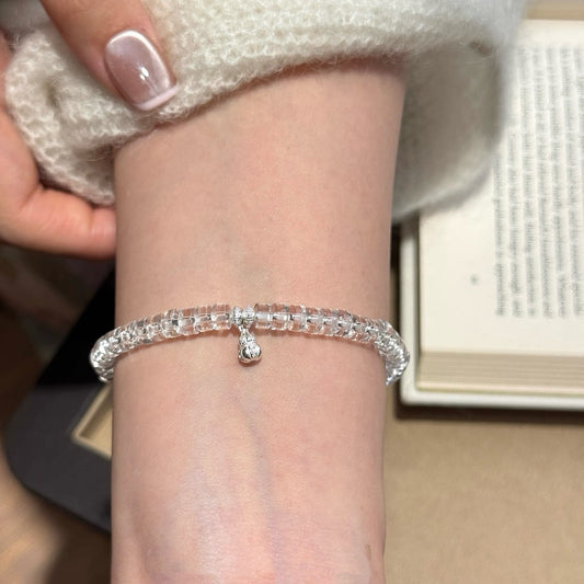 Natural Crystal Crystal Bracelet · KM019
