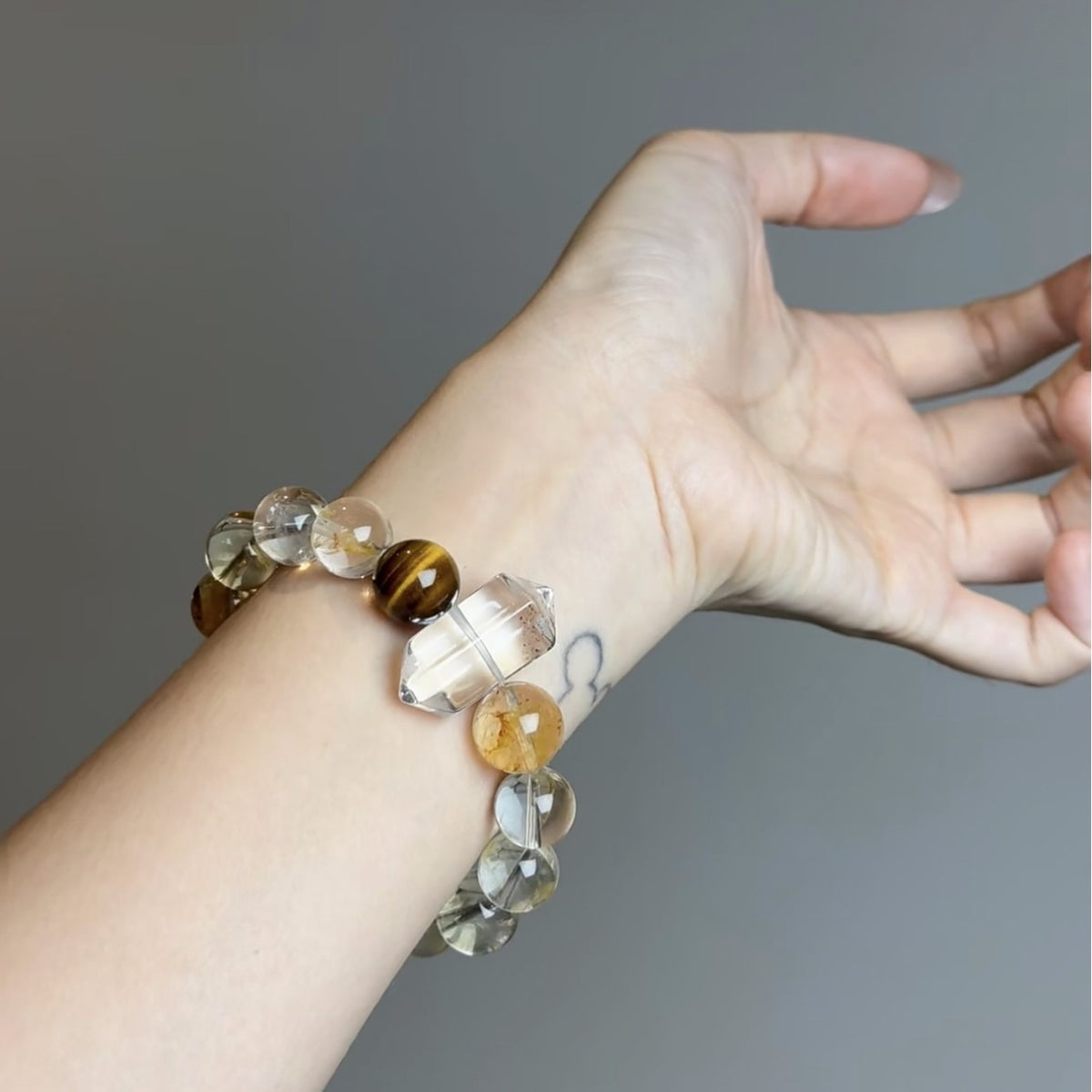 Natural Crystal Bracelet
