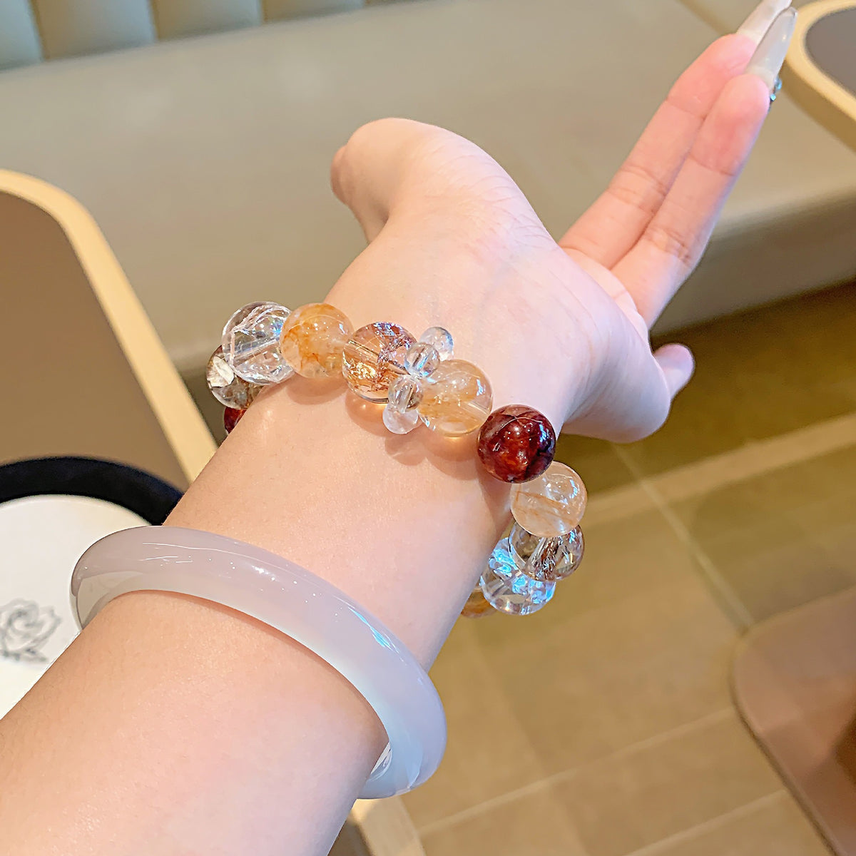 Natural Crystal Bracelet