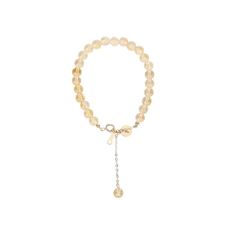 Citrine Crystal Bracelet