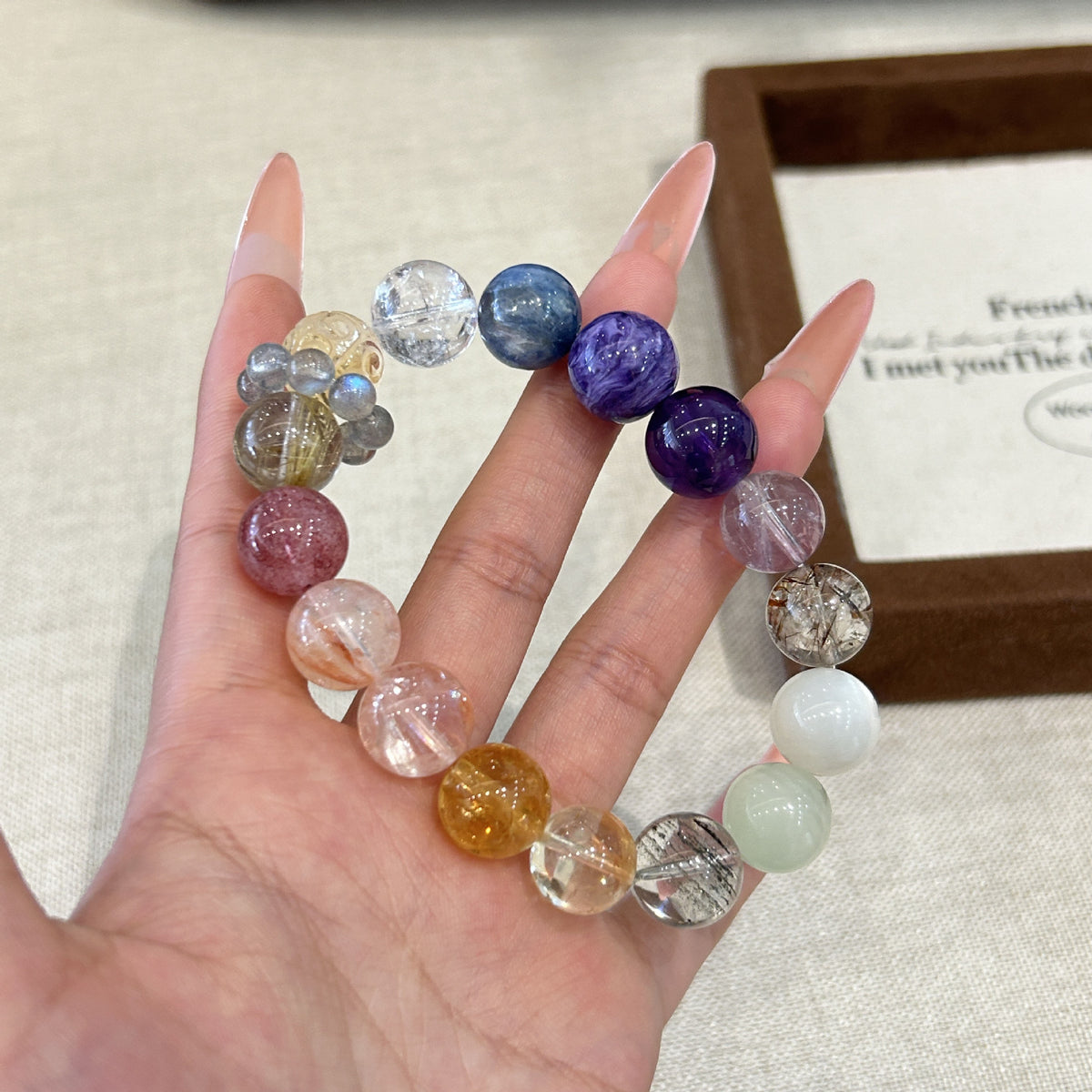 Natural Crystal Bracelet
