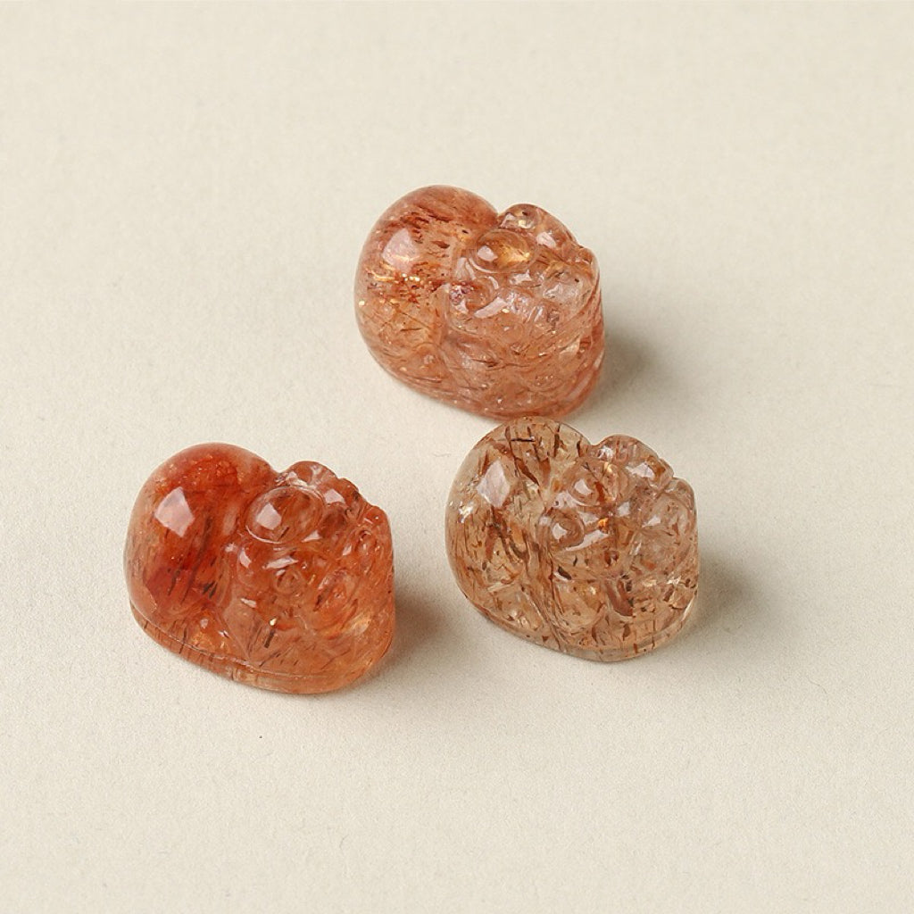 Crystal Single Crystal Bead with Customizable & Pixiu