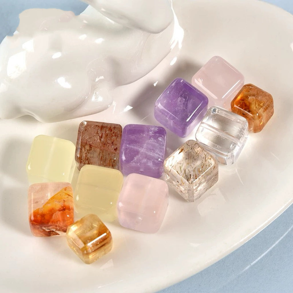 Citrine & Clear Quartz Jewelry with Customizable