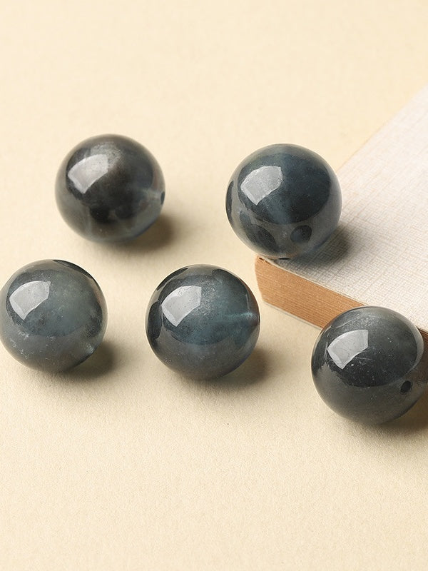 Aquamarine Single Crystal Bead