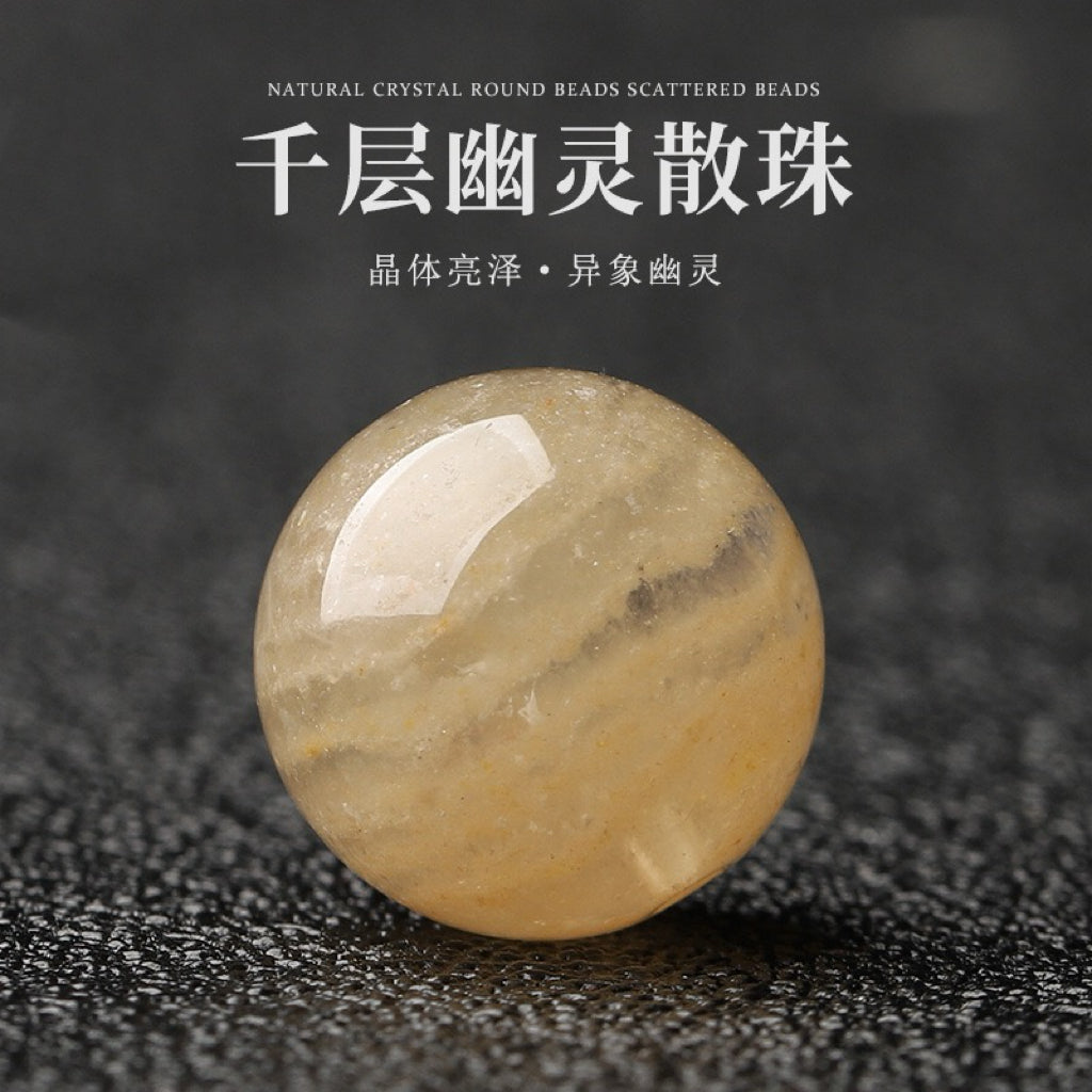 Crystal Single Crystal Bead with Customizable · Z004