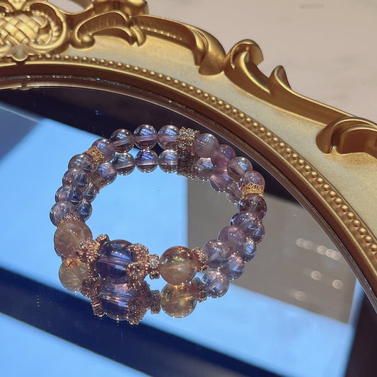 Natural Crystal Crystal Bracelet with Couple · S030