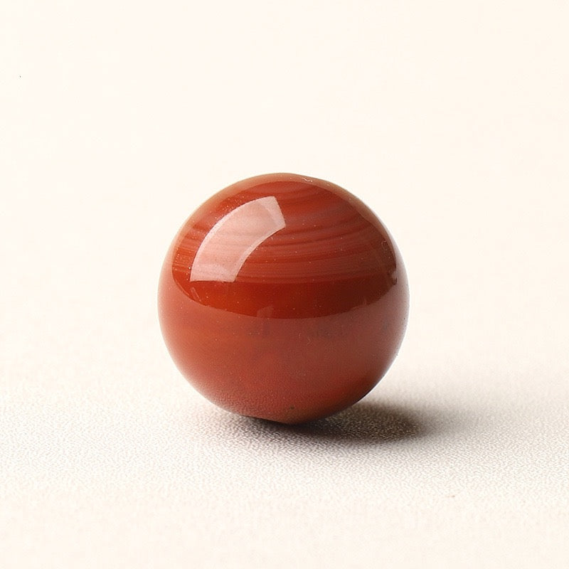 Agate Single Crystal Bead with Customizable