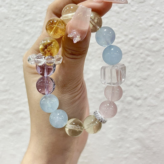 Natural Crystal Crystal Bracelet · TX009