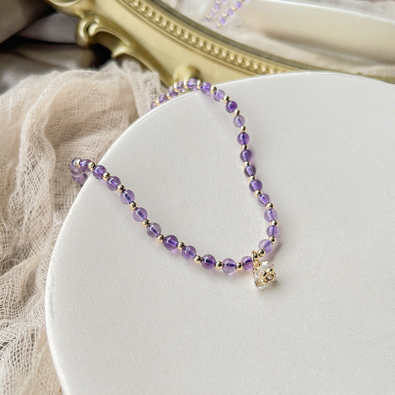 Amethyst Crystal Jewelry
