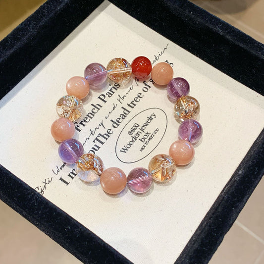 Amethyst Crystal Bracelet · AU05