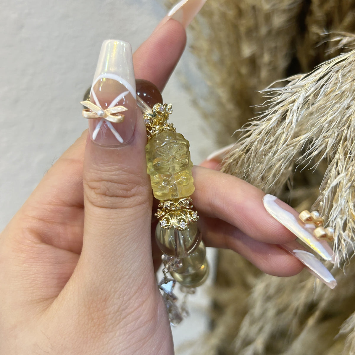 Natural Crystal Bracelet with Couple