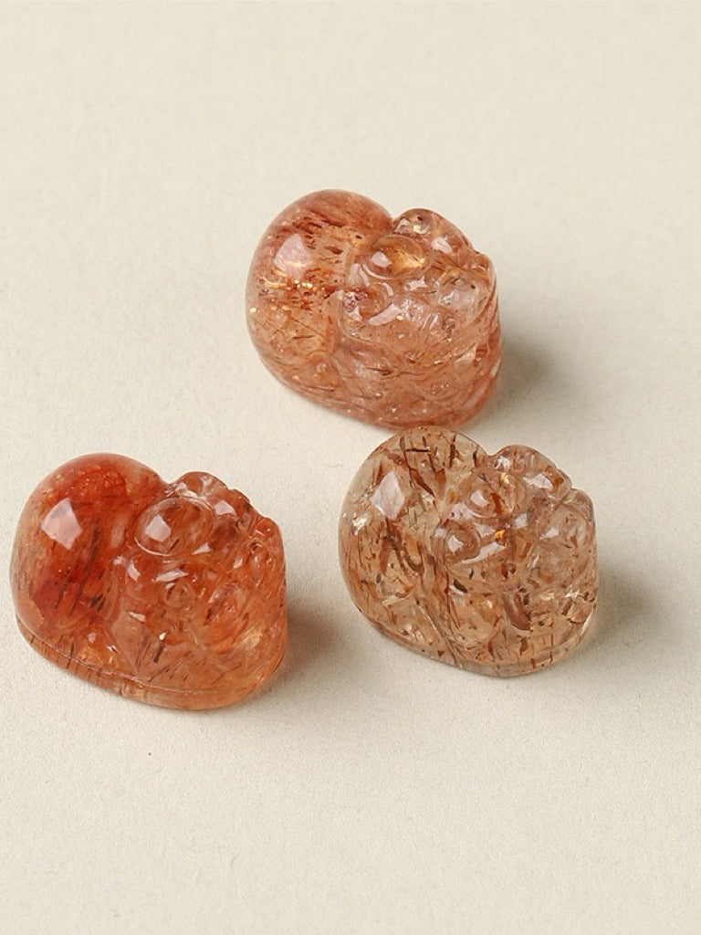 Crystal Single Crystal Bead with Customizable & Pixiu