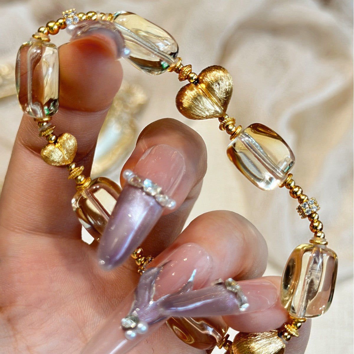 Citrine Crystal Bracelet