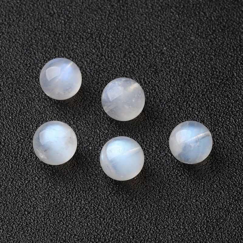 Moonstone & Labradorite Single Crystal Bead · Z034