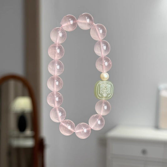 Pearl Crystal Bracelet with Pearl Accents · GY021