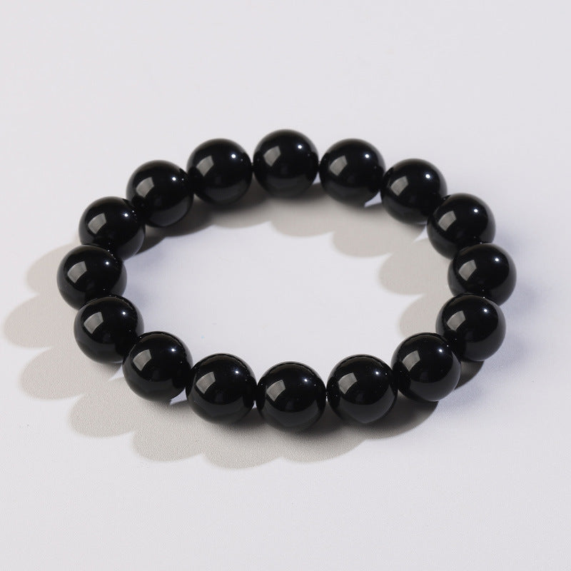 Obsidian Crystal Bracelet with Couple