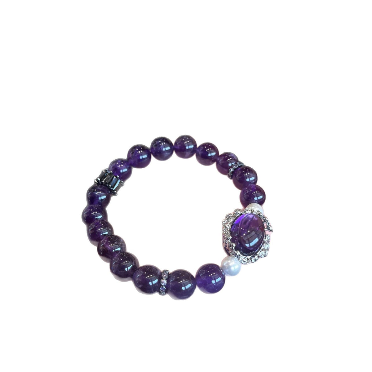 Amethyst Crystal Bracelet