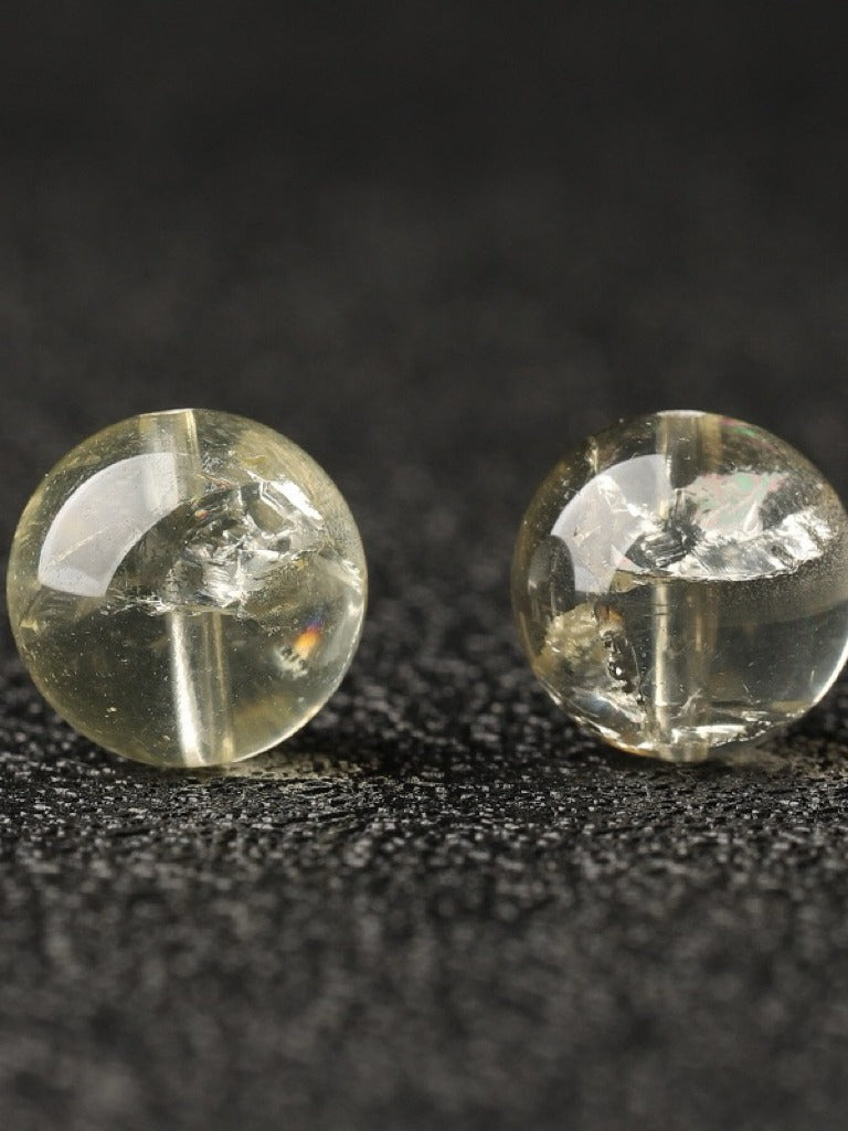 Citrine Single Crystal Bead with Customizable