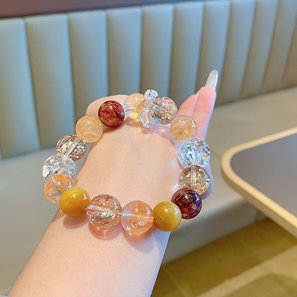 Natural Crystal Bracelet