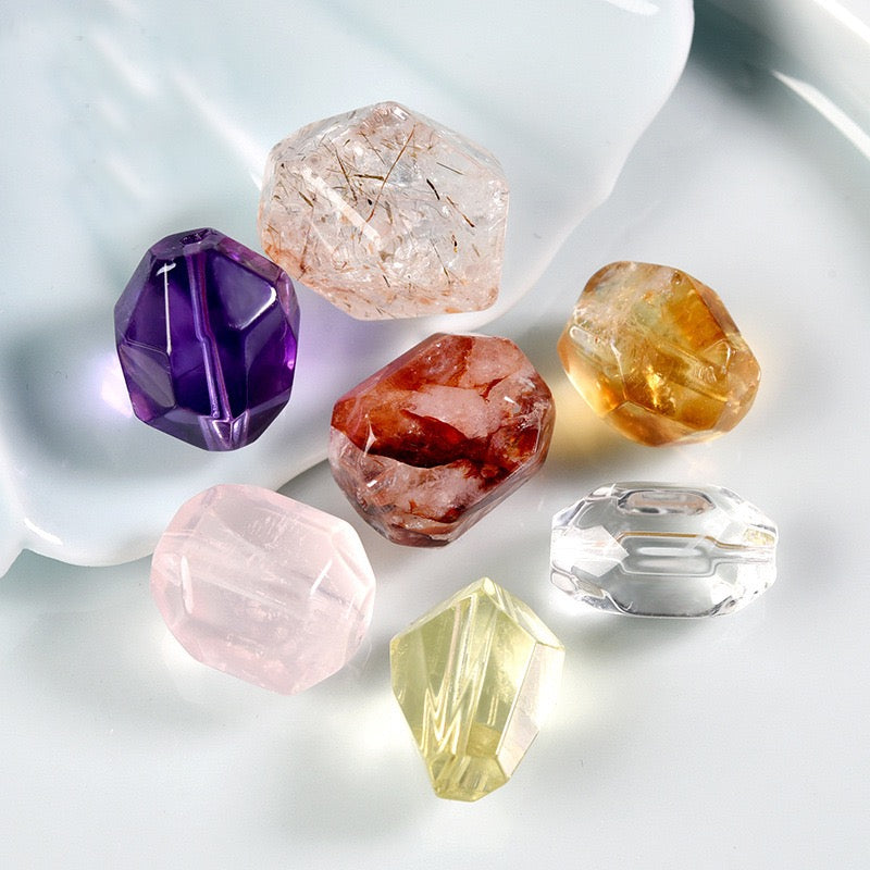 Crystal Single Crystal Bead with Customizable