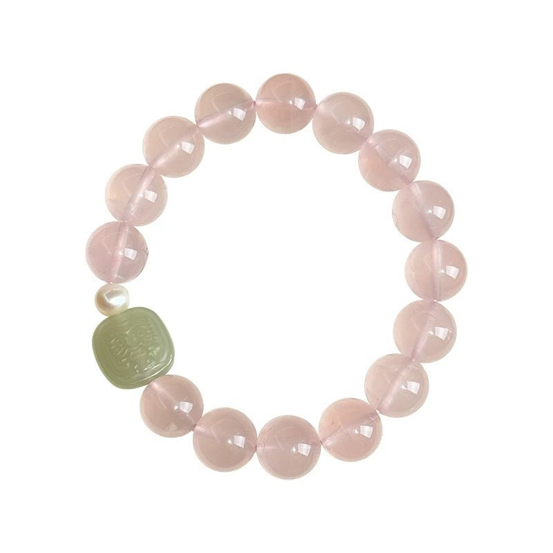 Pearl Crystal Bracelet with Pearl Accents
