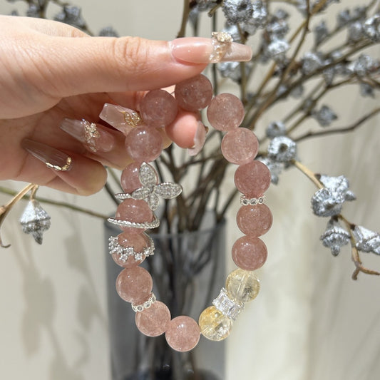 Citrine Crystal Bracelet · S031