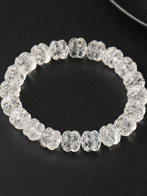 Clear Quartz Crystal Bracelet