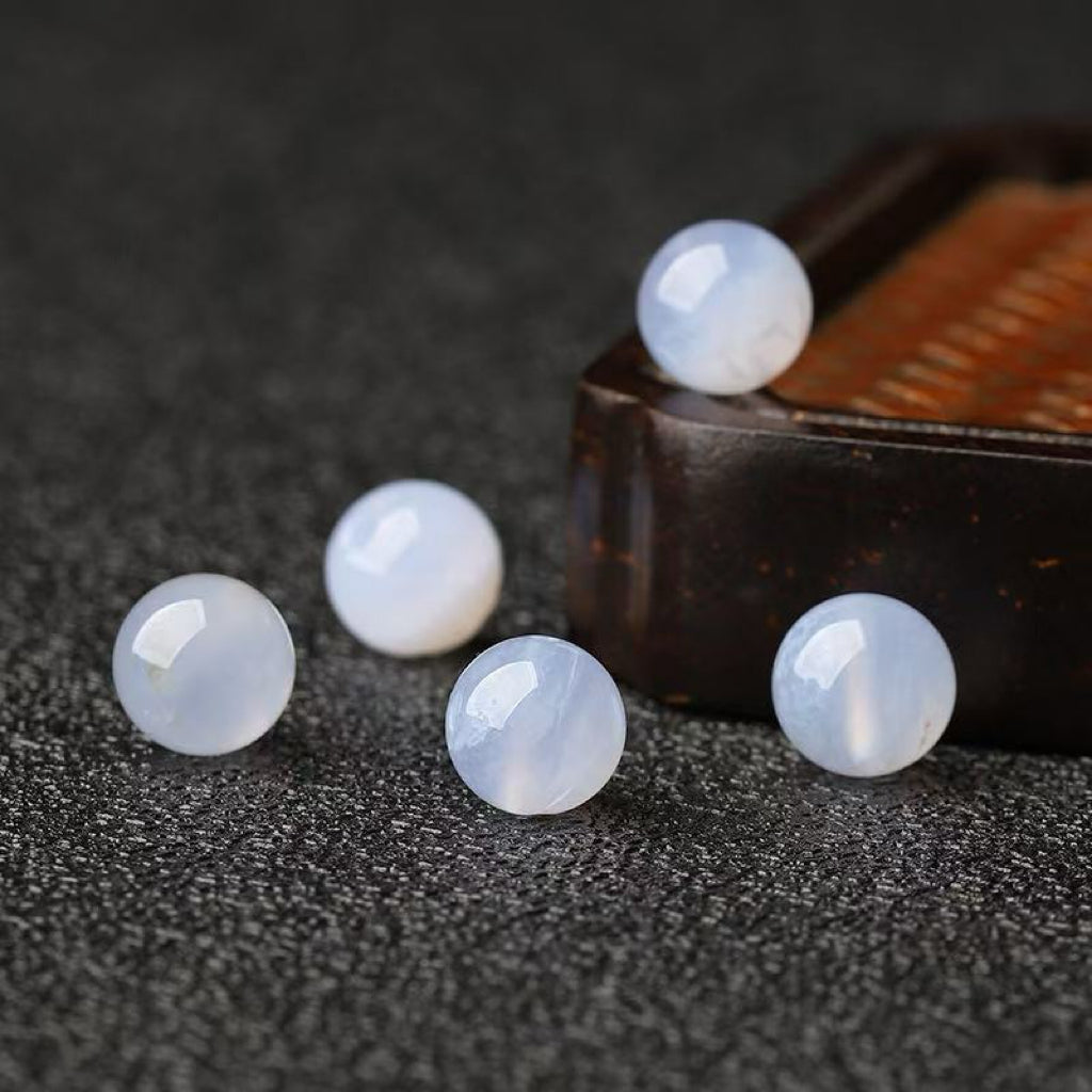 Agate Single Crystal Bead with Customizable · Z049