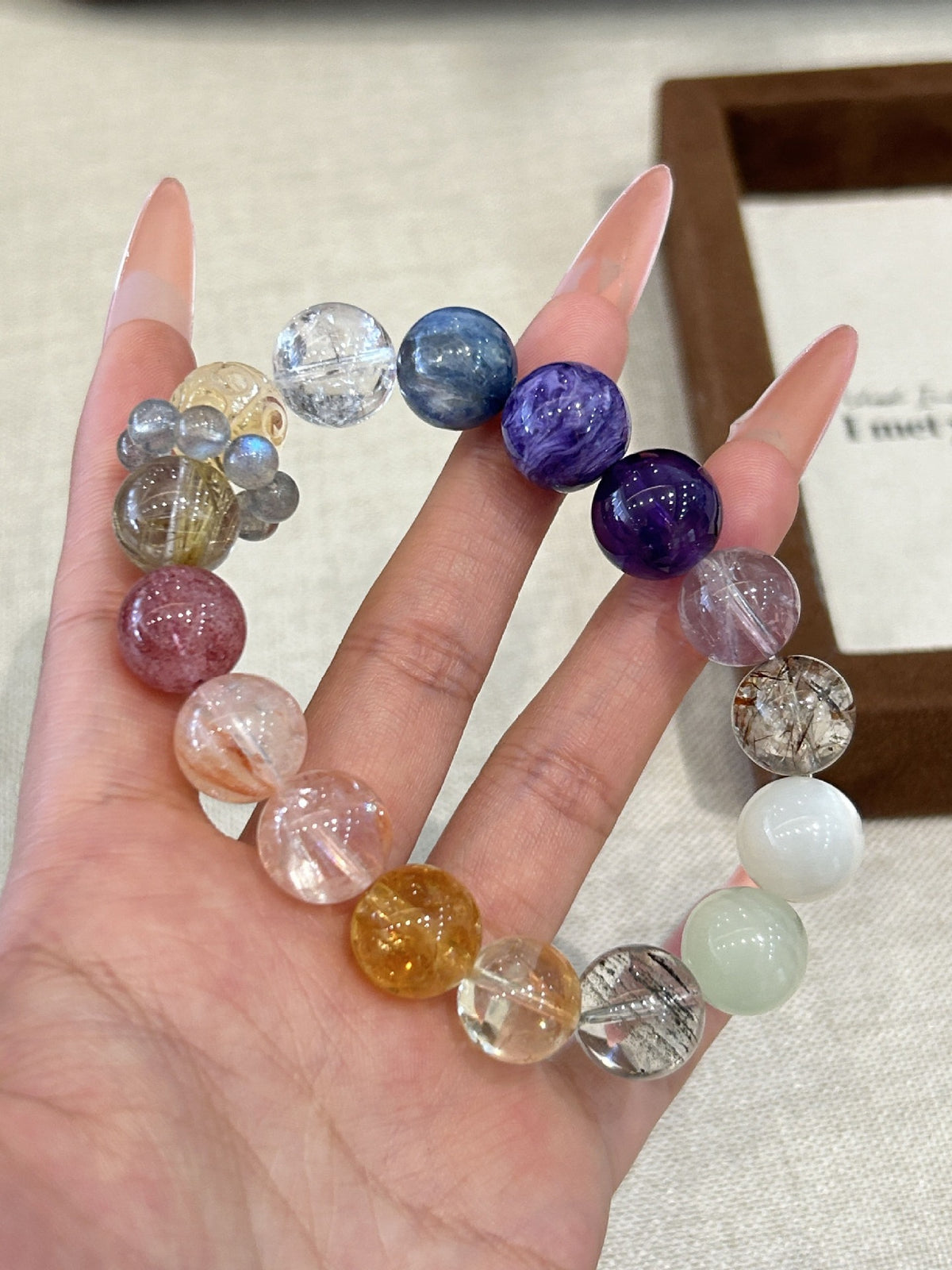 Natural Crystal Bracelet