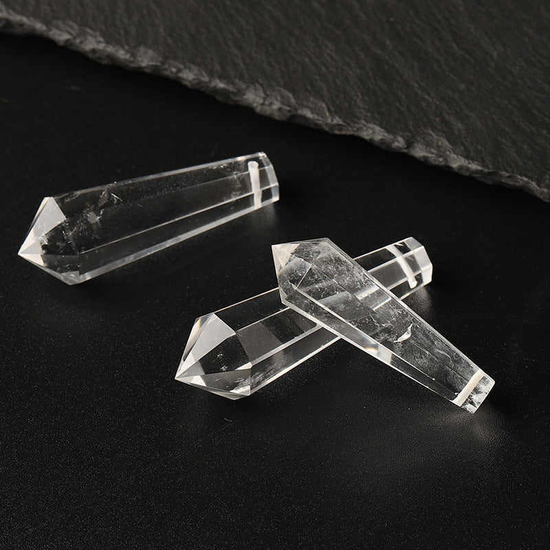 Natural Crystal Single Crystal Bead with Couple · X001
