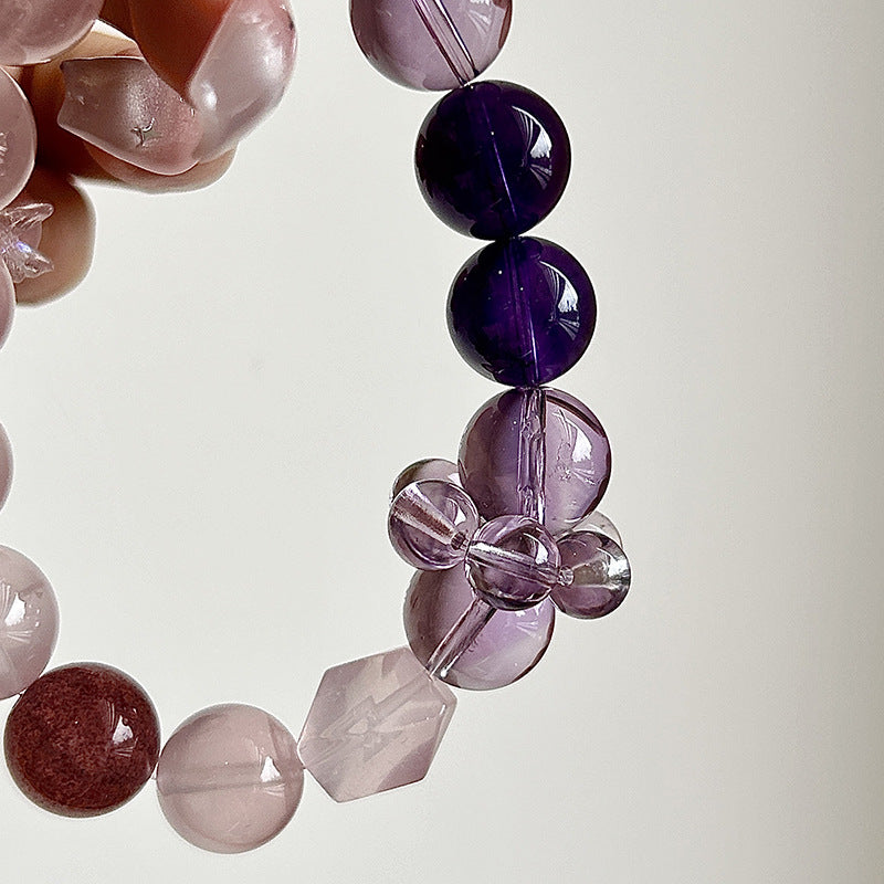 Amethyst Crystal Bracelet