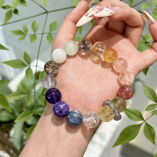 Natural Crystal Bracelet · GW006