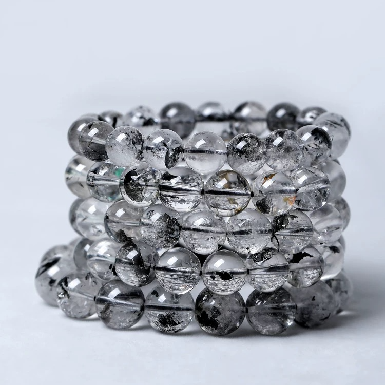 Natural Crystal Single Crystal Bead with Customizable