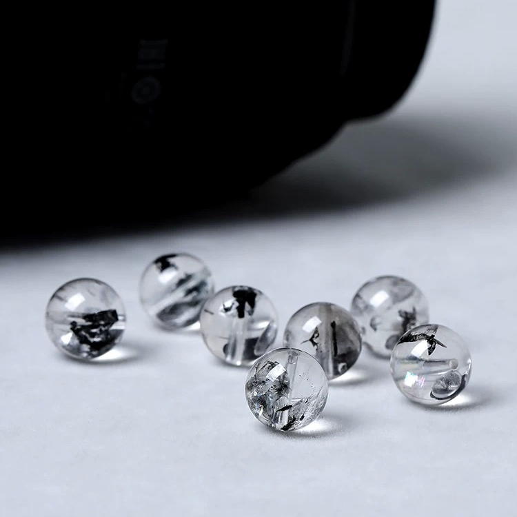 Natural Crystal Single Crystal Bead with Customizable