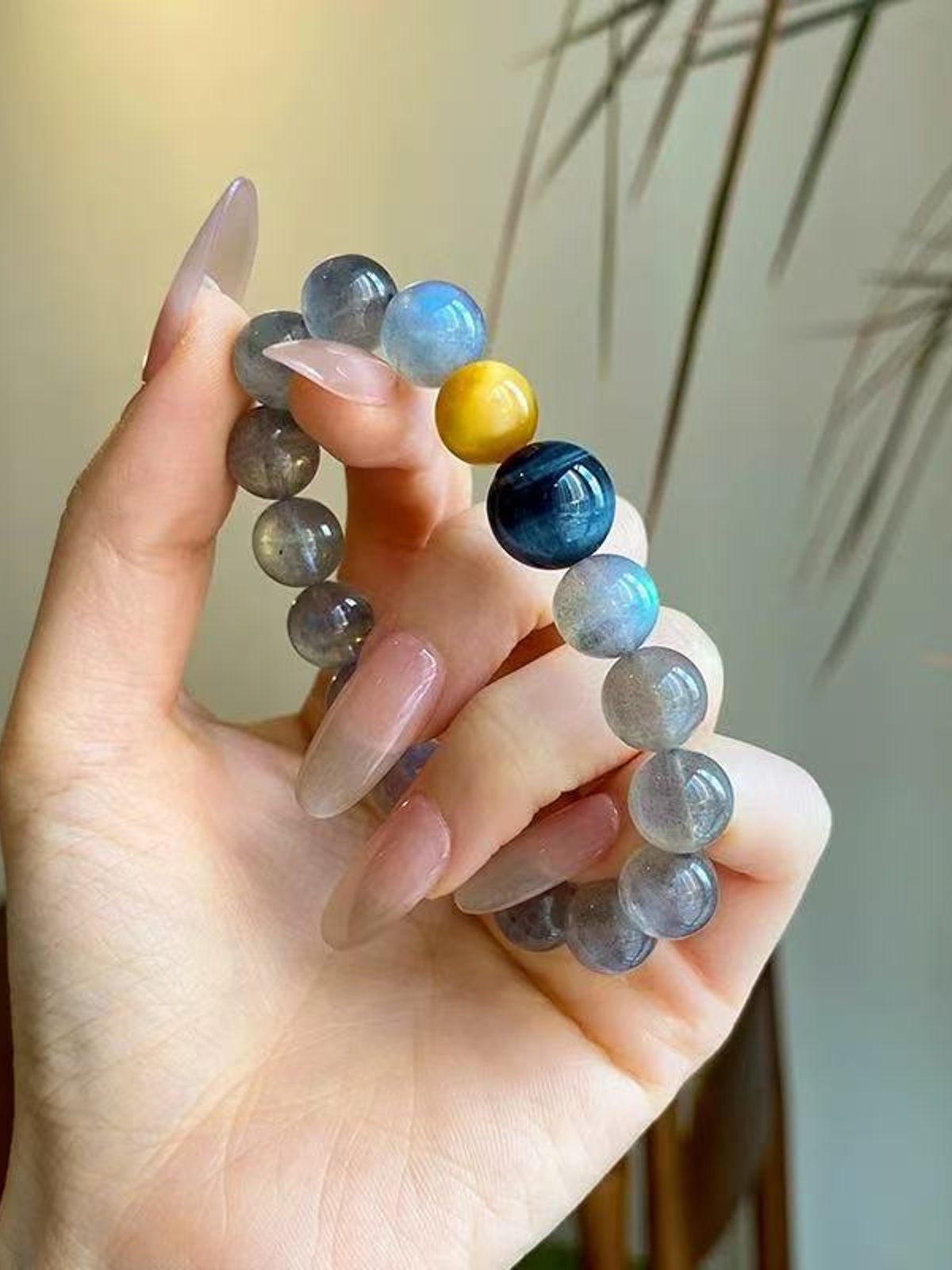 Natural Crystal Bracelet with Couple