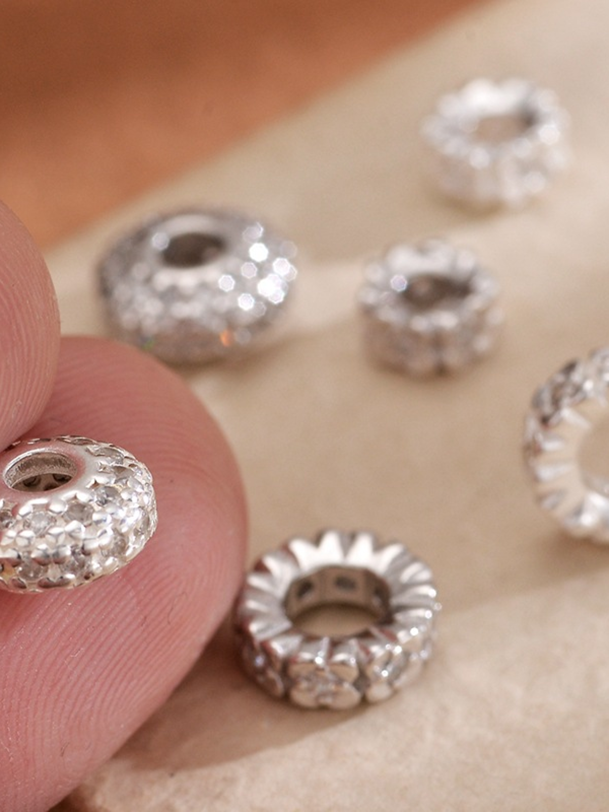 Natural Crystal Single Crystal Bead with Customizable
