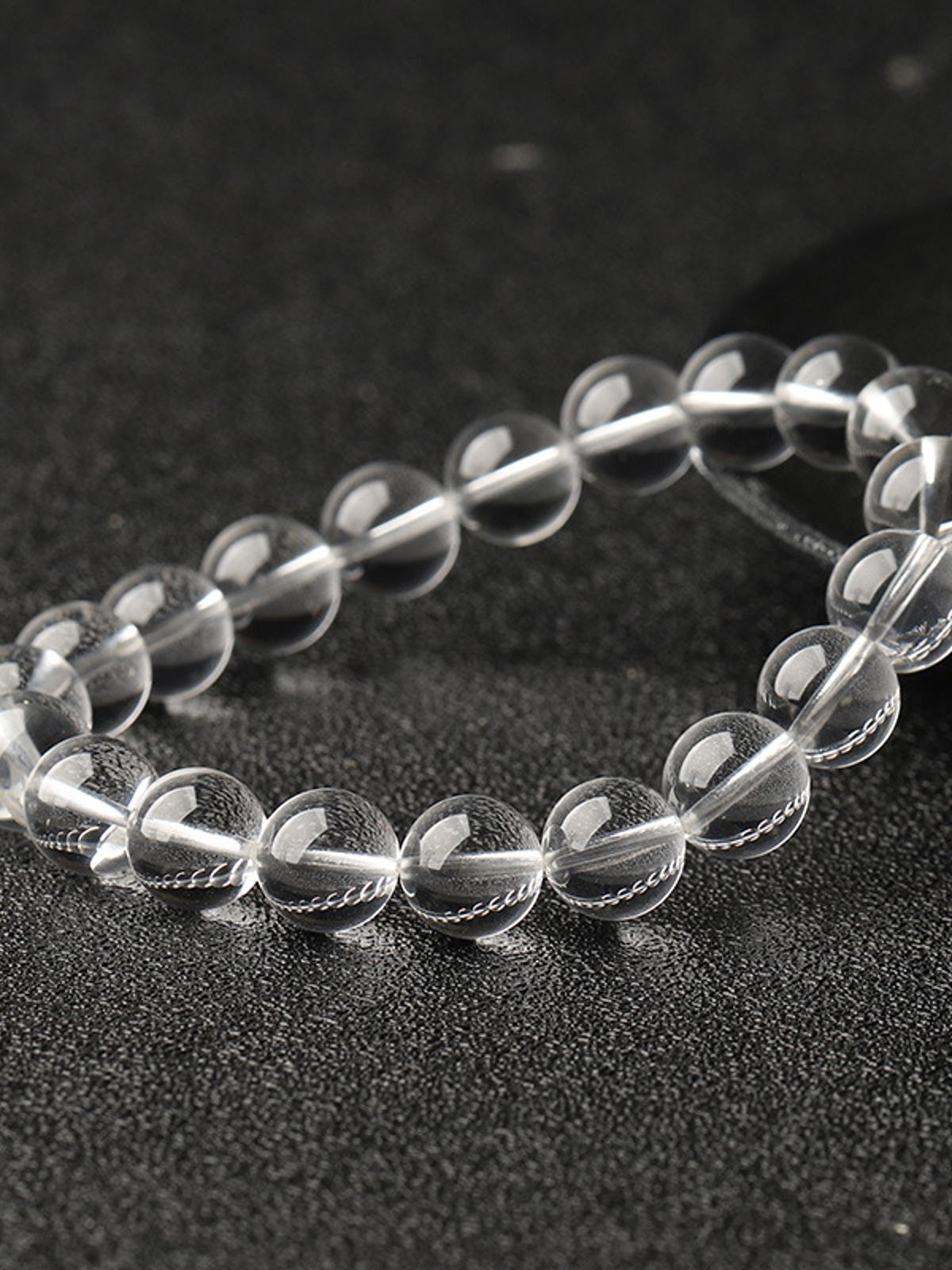 Clear Quartz Crystal Bracelet with Couple