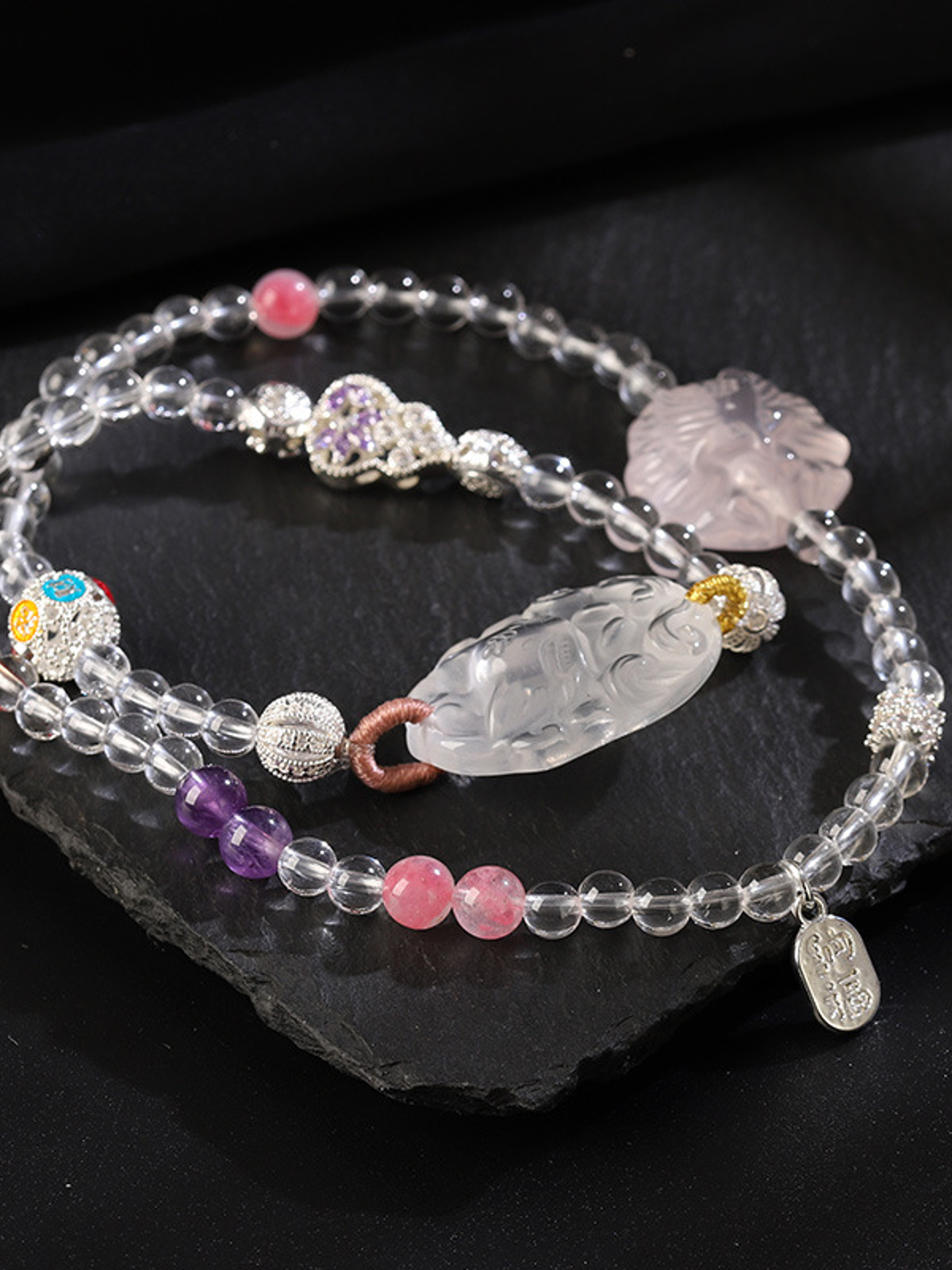 Citrine Crystal Bracelet with Couple